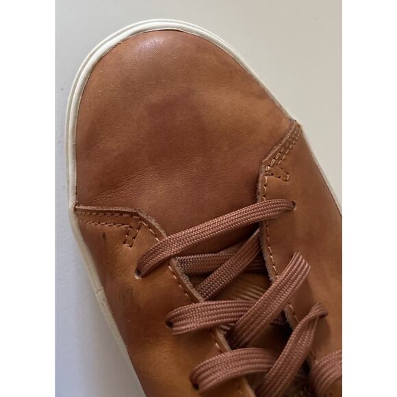 OluKai Laeʻahi Lī Lī Leather Sneakers Men\'s 9.5 Fox Brown Casual Shoes main image 9